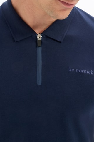 Polo Slim - Marineblauw