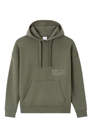 Sweater met capuchon - Antraciet