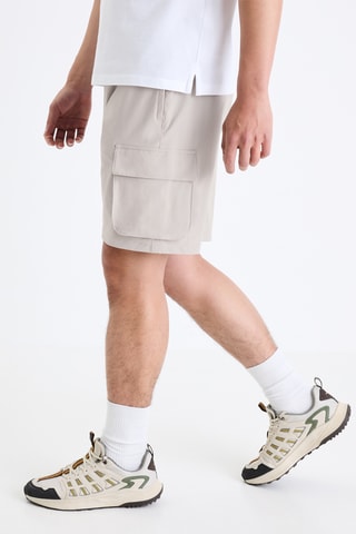 Calções - Cinzento