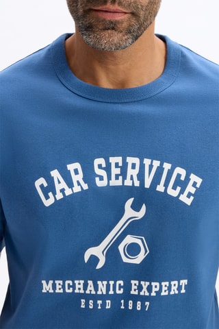 T-shirt - Azul-marinho