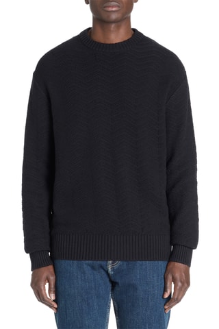 Trui relaxed - Zwart