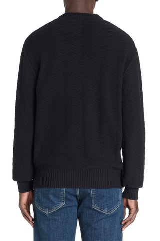 Trui relaxed - Zwart