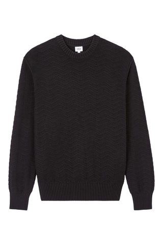 Trui relaxed - Zwart