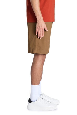 Calções baggy - Camel