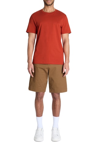 Calções baggy - Camel