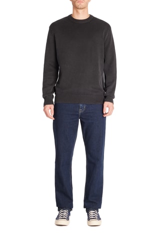 Calças de ganga loose - Azul 