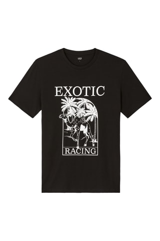 T-shirt straight - Preto