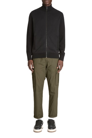 Calças straight - Caqui