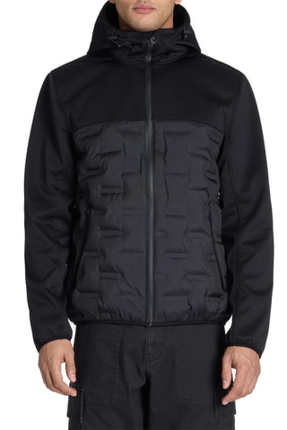 Casaco com capuz - Preto