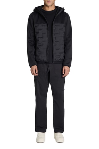 Casaco com capuz - Preto