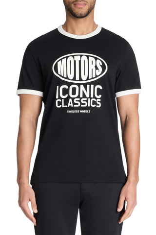 T-shirt straight - Preto