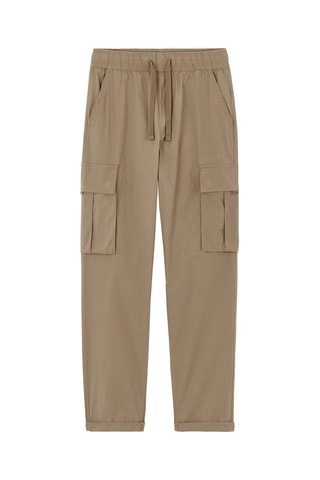 Calças cargo straight - Toupeira