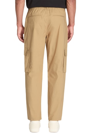 Calças cargo straight - Bege