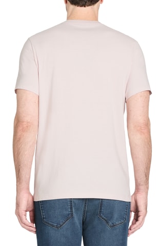 T-shirt straight - Rosa-maquilhagem