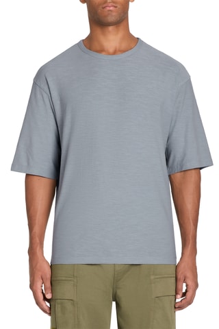 T-shirt oversize - Azul-celeste mesclado