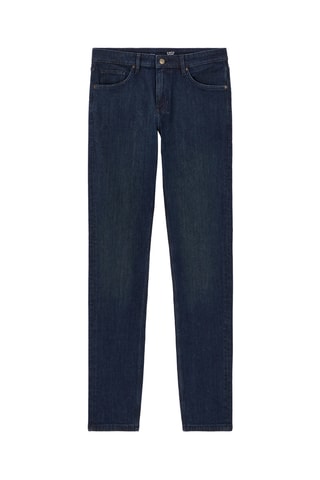 Calças de ganga slim - Azul 