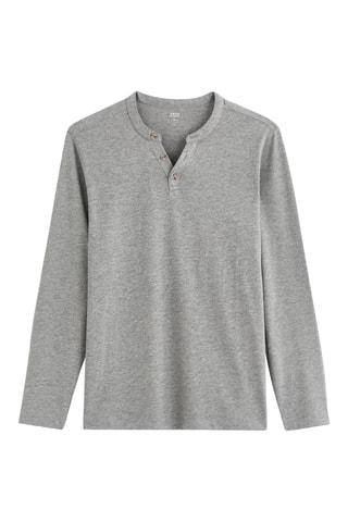 T-shirt straight - Antracite mesclado