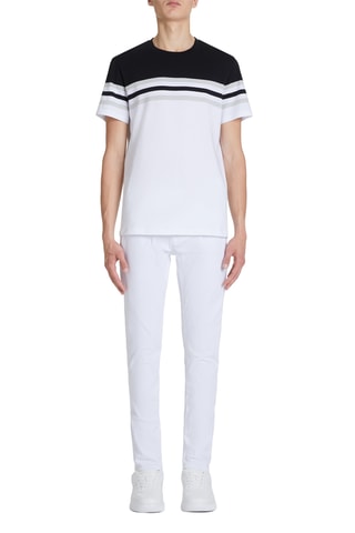 T-shirt straight - Preto