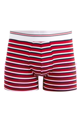 2 Boxers - Rood en Marineblauw