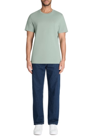 T-shirt straight - Verde