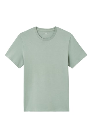 T-shirt straight - Verde