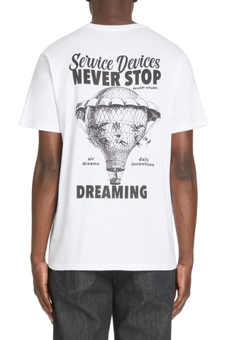 T-shirt straight - Branco