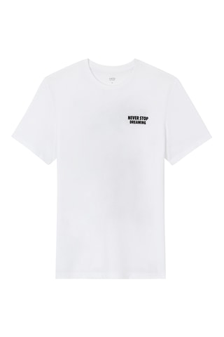 T-shirt straight - Branco