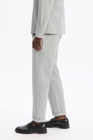 Calças slim - Cinzento-claro