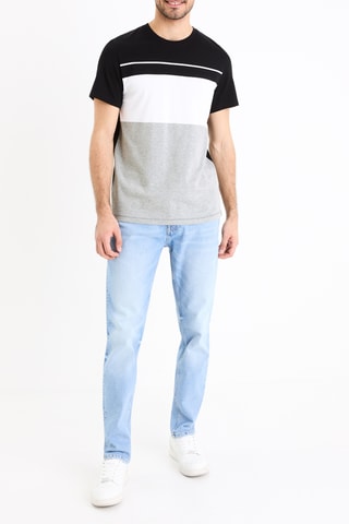 T-shirt straight - Preto