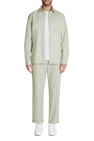 Calças slim - Verde