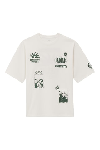 T-shirt oversize - Cru