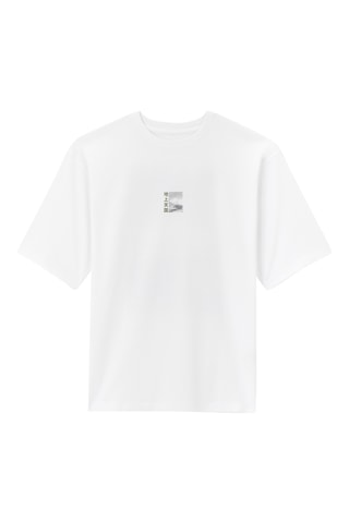 T-shirt oversize - Branco