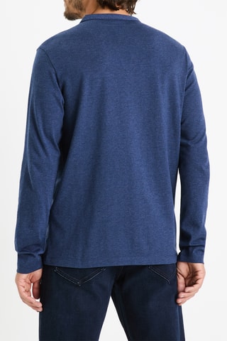 T-shirt straight - Azul-marinho