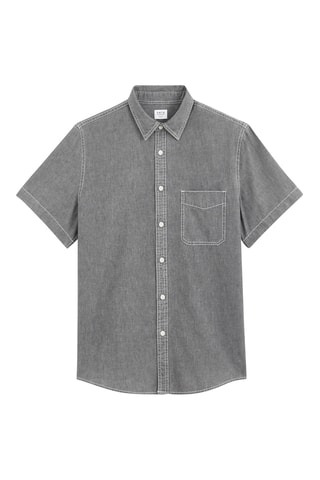 Camisa de ganga - Cinzento