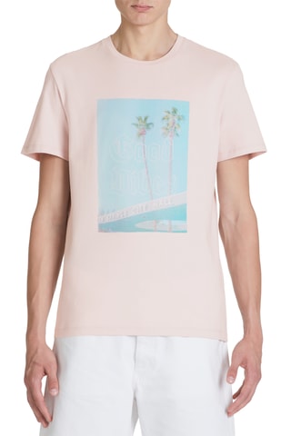 T-shirt straight - Rosa