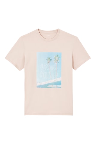 T-shirt straight - Rosa