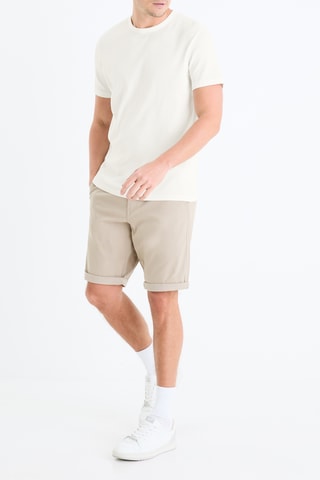 T-shirt straight - Cru