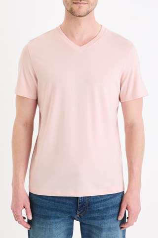 T-shirt straight - Rosa