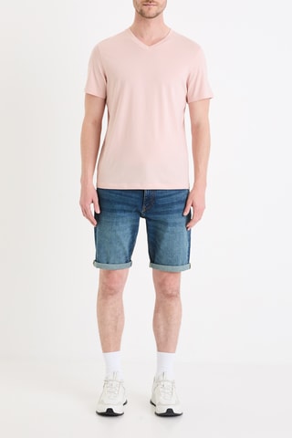 T-shirt straight - Rosa