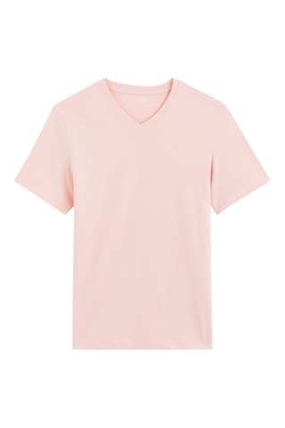 T-shirt straight - Rosa