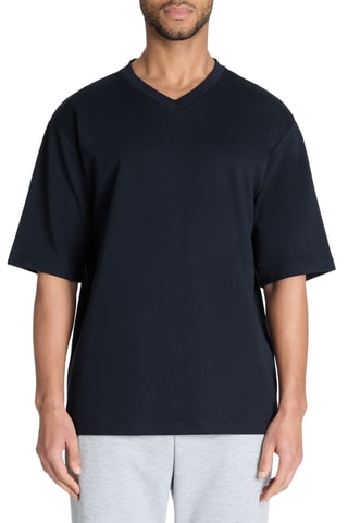 T-shirt oversize - Azul-marinho