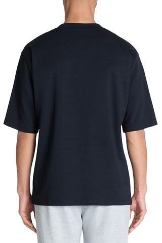 T-shirt oversize - Azul-marinho