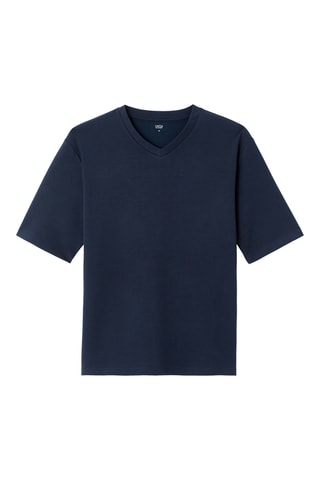 T-shirt oversize - Azul-marinho