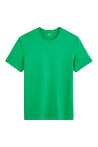 T-shirt straight - Verde