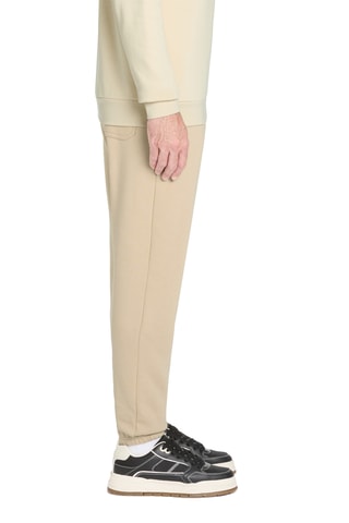 Calças de fato de treino oversize - Bege