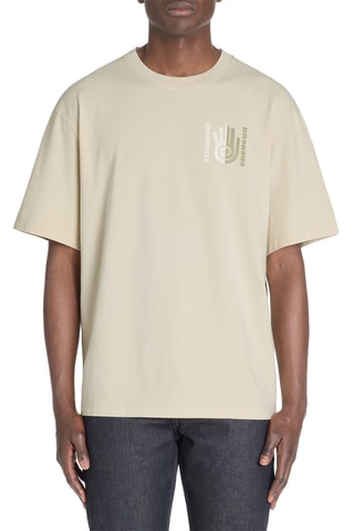 T-shirt oversize - Bege