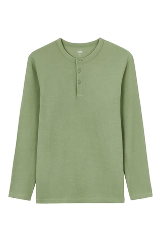 T-shirt straight - Caqui