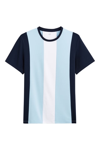 T-shirt straight - Azul-marinho