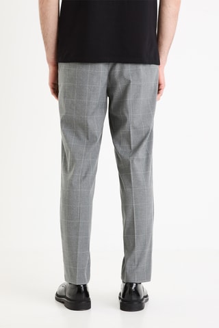 Calças - Cinzento mesclado