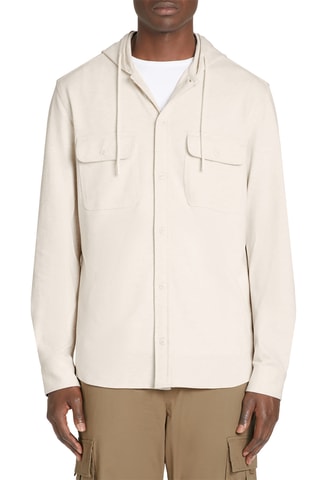 Camisa com capuz - Cru